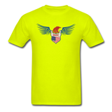 Pilot - Eagle Wings - Unisex Classic T-Shirt - safety green