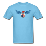 Pilot - Eagle Wings - Unisex Classic T-Shirt - aquatic blue