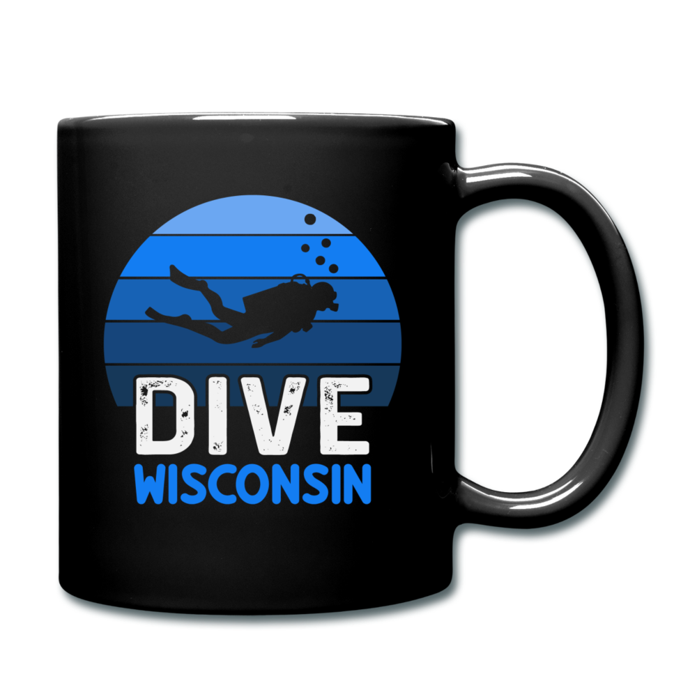 Dive - Wisconsin - Full Color Mug - black