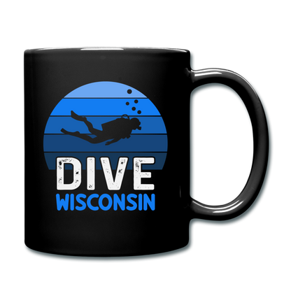 Dive - Wisconsin - Full Color Mug - black