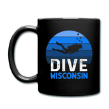 Dive - Wisconsin - Full Color Mug - black