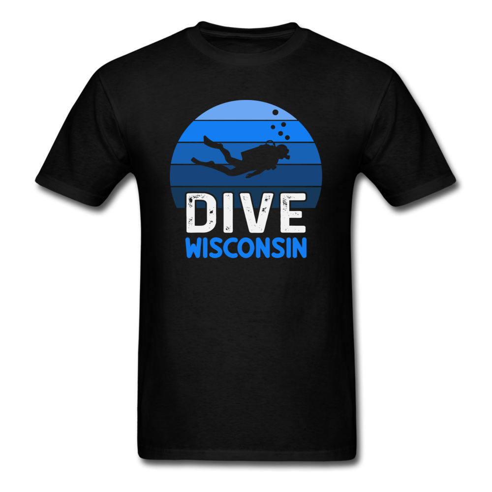 Dive - Wisconsin - Unisex Classic T-Shirt - black