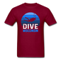 Dive - Wisconsin - Unisex Classic T-Shirt - burgundy