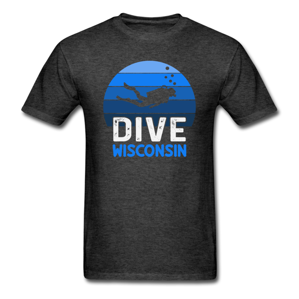 Dive - Wisconsin - Unisex Classic T-Shirt - heather black