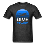 Dive - Wisconsin - Unisex Classic T-Shirt - heather black