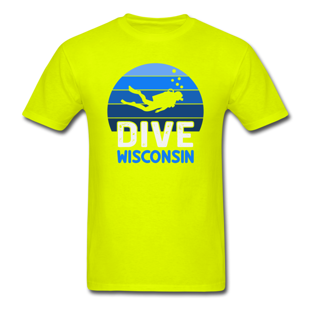 Dive - Wisconsin - Unisex Classic T-Shirt - safety green