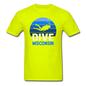 Dive - Wisconsin - Unisex Classic T-Shirt - safety green