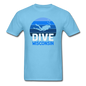 Dive - Wisconsin - Unisex Classic T-Shirt - aquatic blue