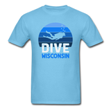 Dive - Wisconsin - Unisex Classic T-Shirt - aquatic blue