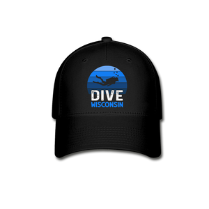 Dive - Wisconsin - Baseball Cap - black