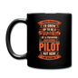 Super Cool Mom - Pilot - Full Color Mug - black