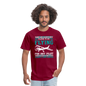 There Are Always New Places - Flying - Unisex Classic T-Shirt - burgundy