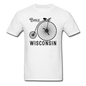 Bike Wisconsin - Vintage - Black - Unisex Classic T-Shirt - white