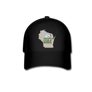 Golf Wisconsin - Tee - Baseball Cap - black