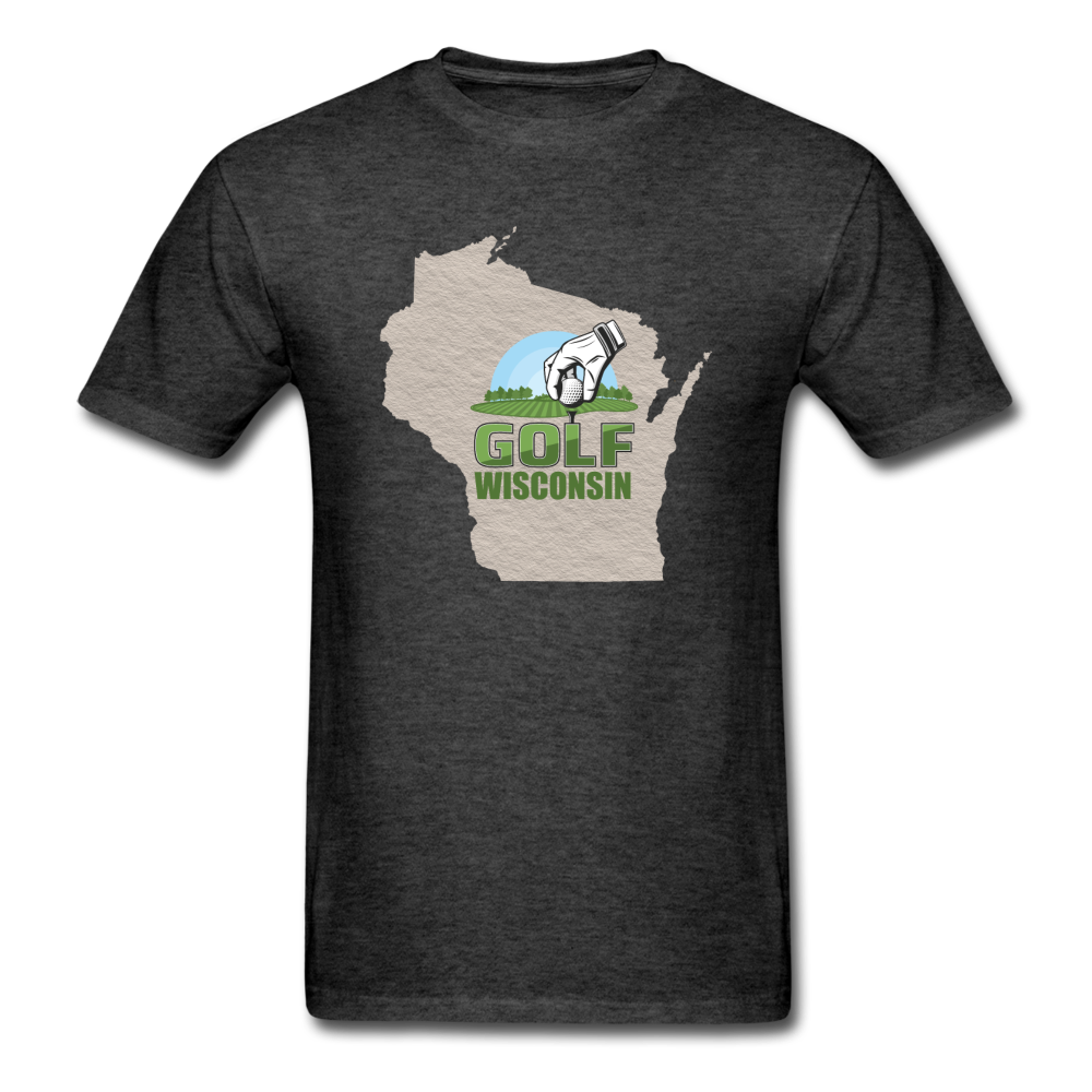 Golf Wisconsin - Tee - Unisex Classic T-Shirt - heather black