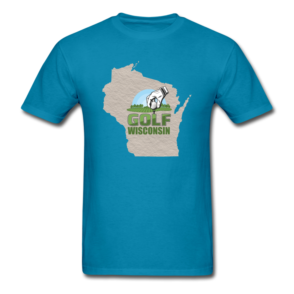 Golf Wisconsin - Tee - Unisex Classic T-Shirt - turquoise