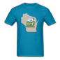 Golf Wisconsin - Tee - Unisex Classic T-Shirt - turquoise