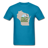 Golf Wisconsin - Tee - Unisex Classic T-Shirt - turquoise