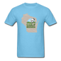 Golf Wisconsin - Tee - Unisex Classic T-Shirt - aquatic blue