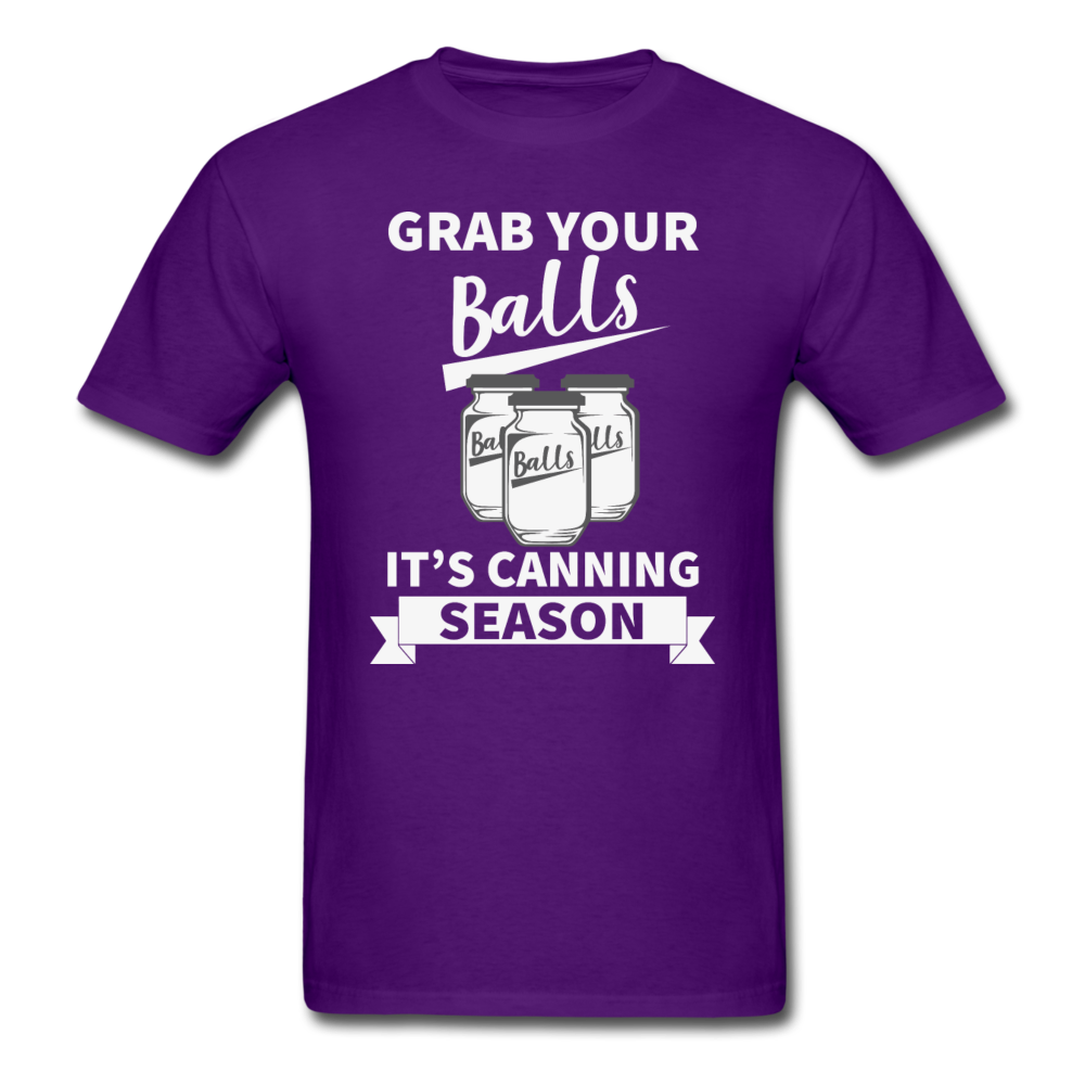 Grab Your Balls - Unisex Classic T-Shirt - purple