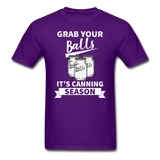 Grab Your Balls - Unisex Classic T-Shirt - purple