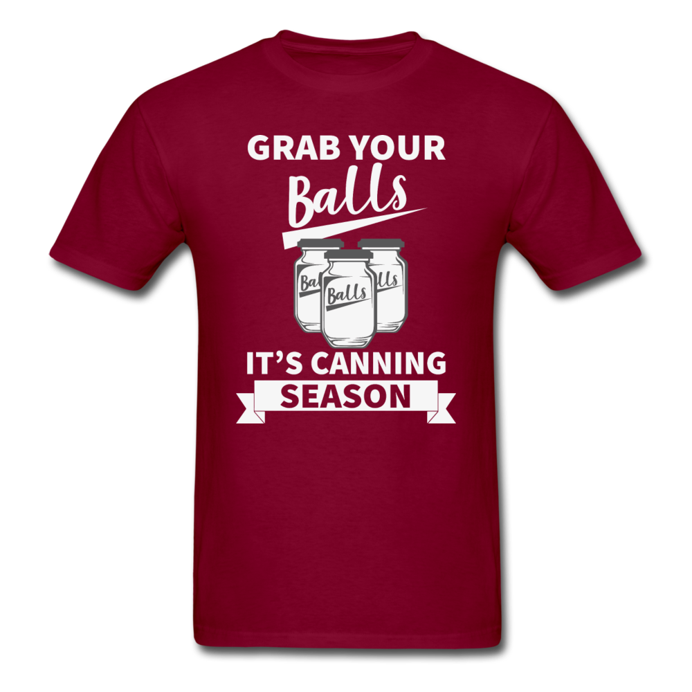 Grab Your Balls - Unisex Classic T-Shirt - burgundy