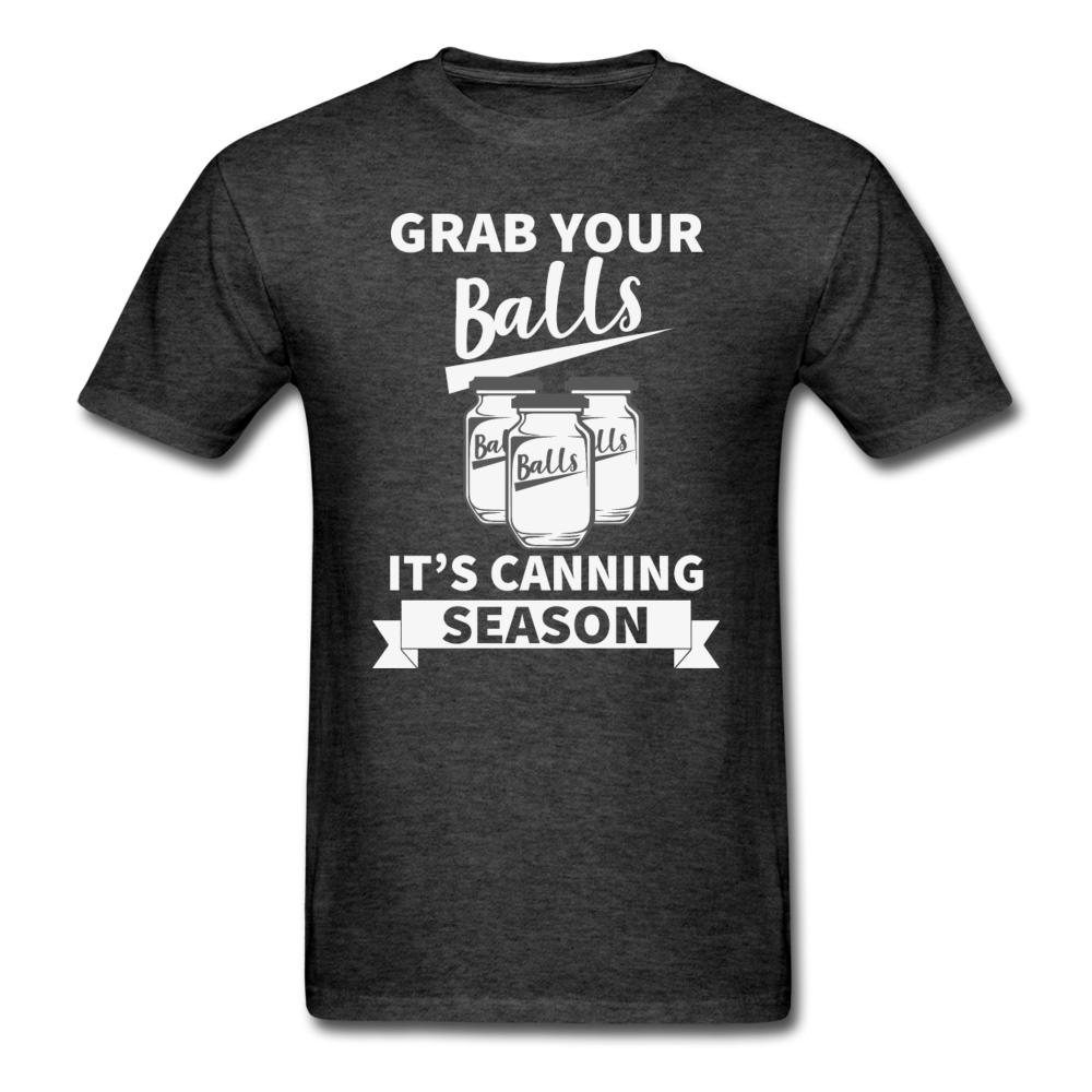 Grab Your Balls - Unisex Classic T-Shirt - heather black