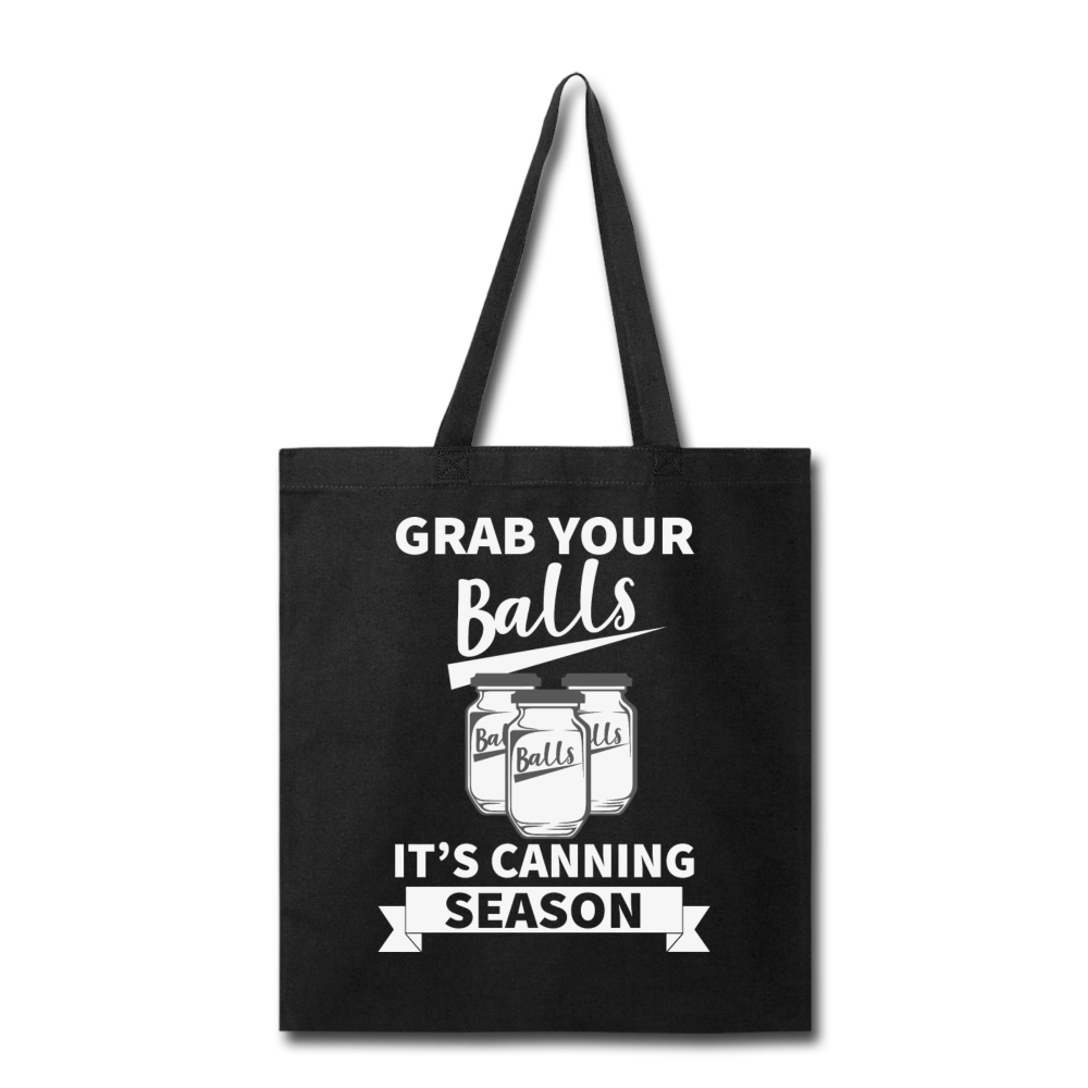 Grab Your Balls - Tote Bag - black