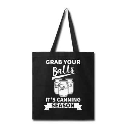 Grab Your Balls - Tote Bag - black