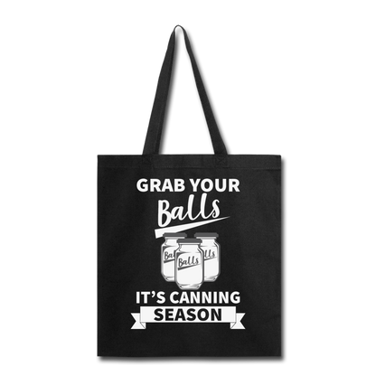 Grab Your Balls - Tote Bag - black