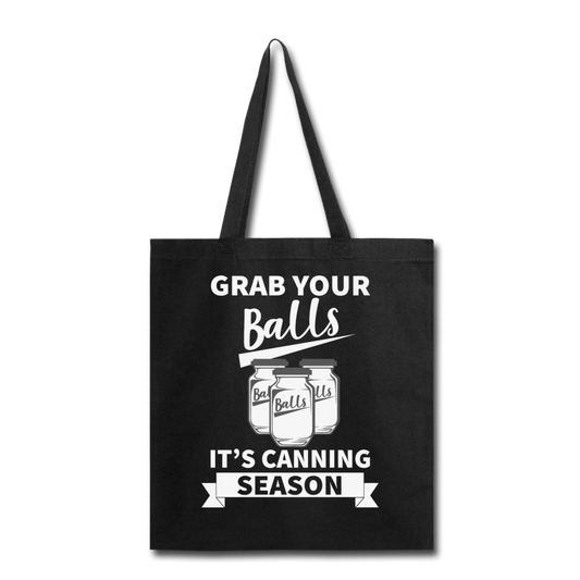 Grab Your Balls - Tote Bag - black