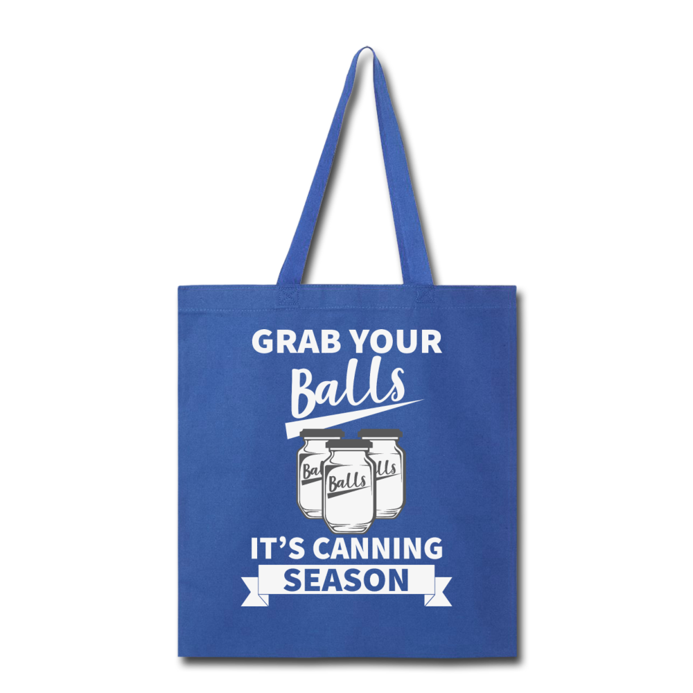 Grab Your Balls - Tote Bag - royal blue