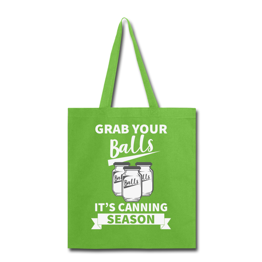 Grab Your Balls - Tote Bag - lime green