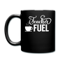 Teacher Fuel - v1 - White - Full Color Mug - black