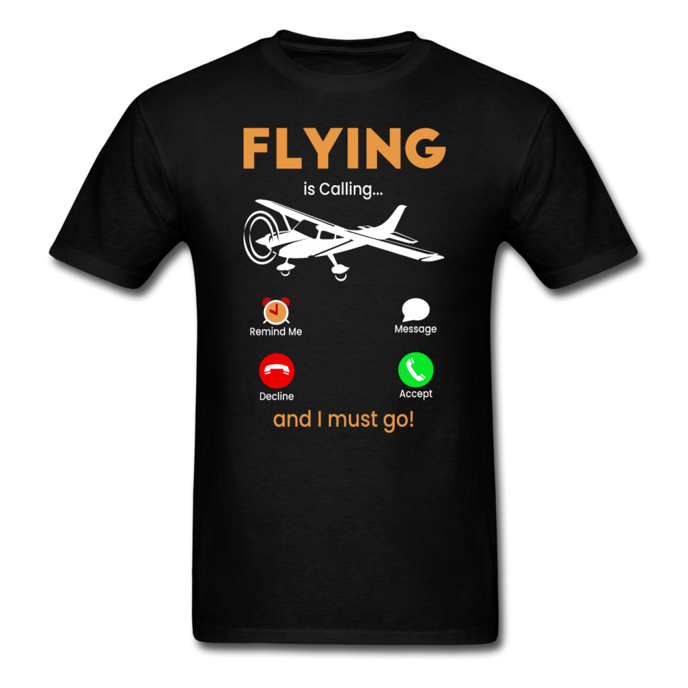 Flying Is Calling - Unisex Classic T-Shirt - black