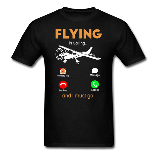 Flying Is Calling - Unisex Classic T-Shirt - black