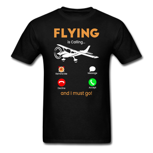 Flying Is Calling - Unisex Classic T-Shirt - black