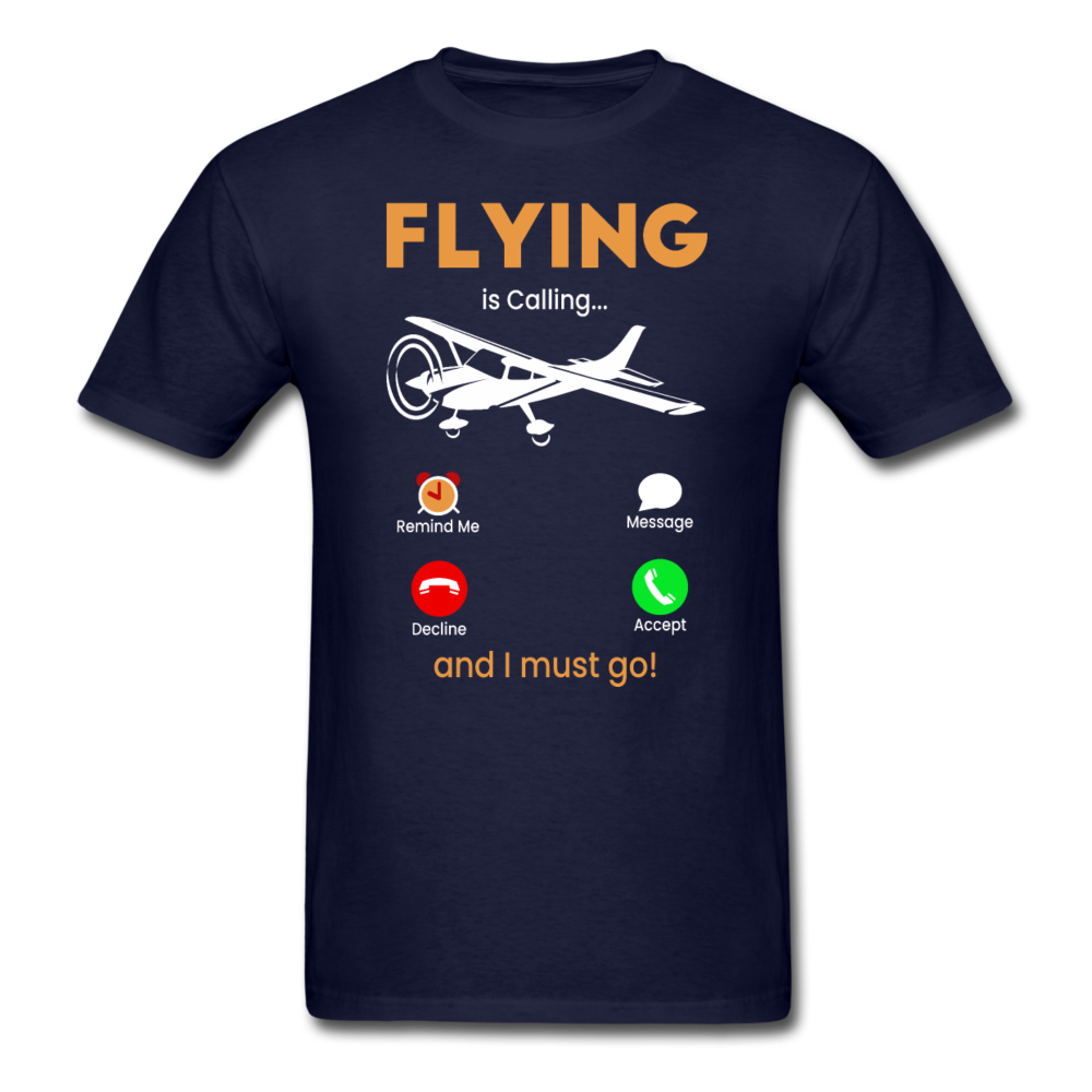 Flying Is Calling - Unisex Classic T-Shirt - navy