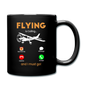 Flying Is Calling - Full Color Mug - black