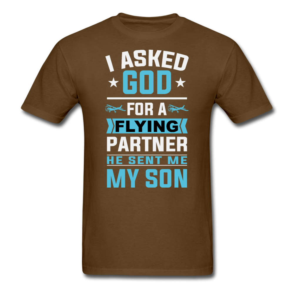 Flying Partner - Son - Unisex Classic T-Shirt - brown