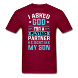 Flying Partner - Son - Unisex Classic T-Shirt - burgundy