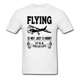 Flying - Way of Life - Black - Unisex Classic T-Shirt - white