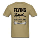 Flying - Way of Life - Black - Unisex Classic T-Shirt - khaki