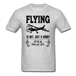 Flying - Way of Life - Black - Unisex Classic T-Shirt - heather gray