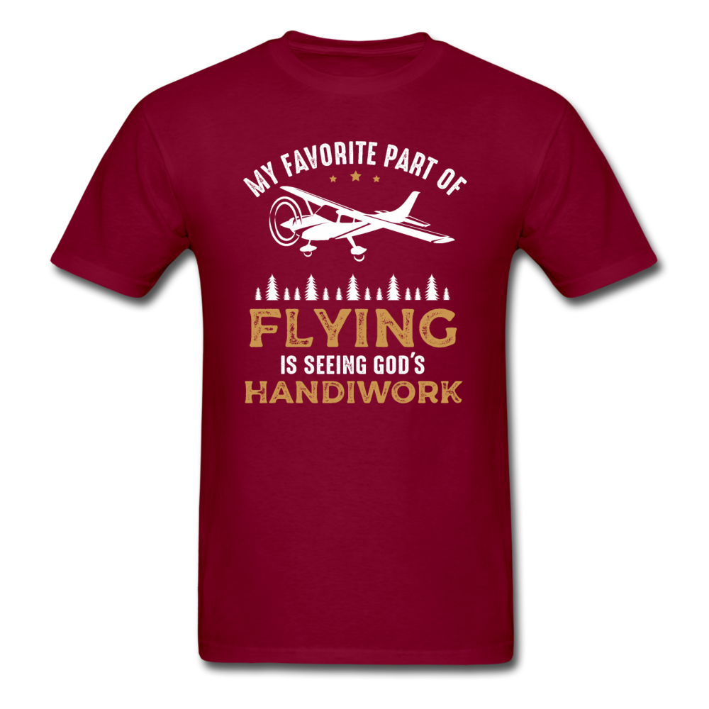 Flying - God's Handiwork - Unisex Classic T-Shirt - burgundy