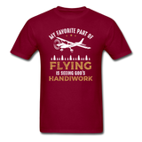 Flying - God's Handiwork - Unisex Classic T-Shirt - burgundy