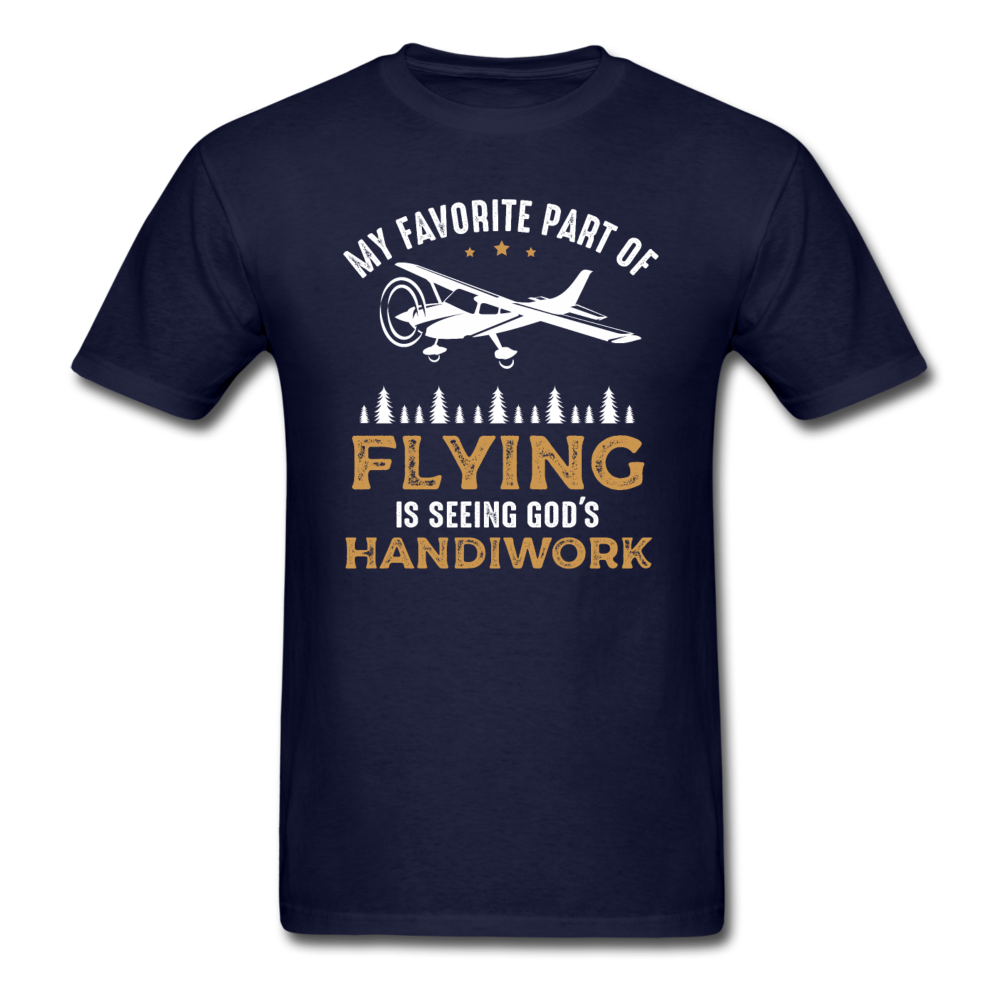 Flying - God's Handiwork - Unisex Classic T-Shirt - navy