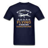 Flying - God's Handiwork - Unisex Classic T-Shirt - navy
