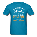 Flying - God's Handiwork - Unisex Classic T-Shirt - turquoise