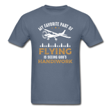 Flying - God's Handiwork - Unisex Classic T-Shirt - denim